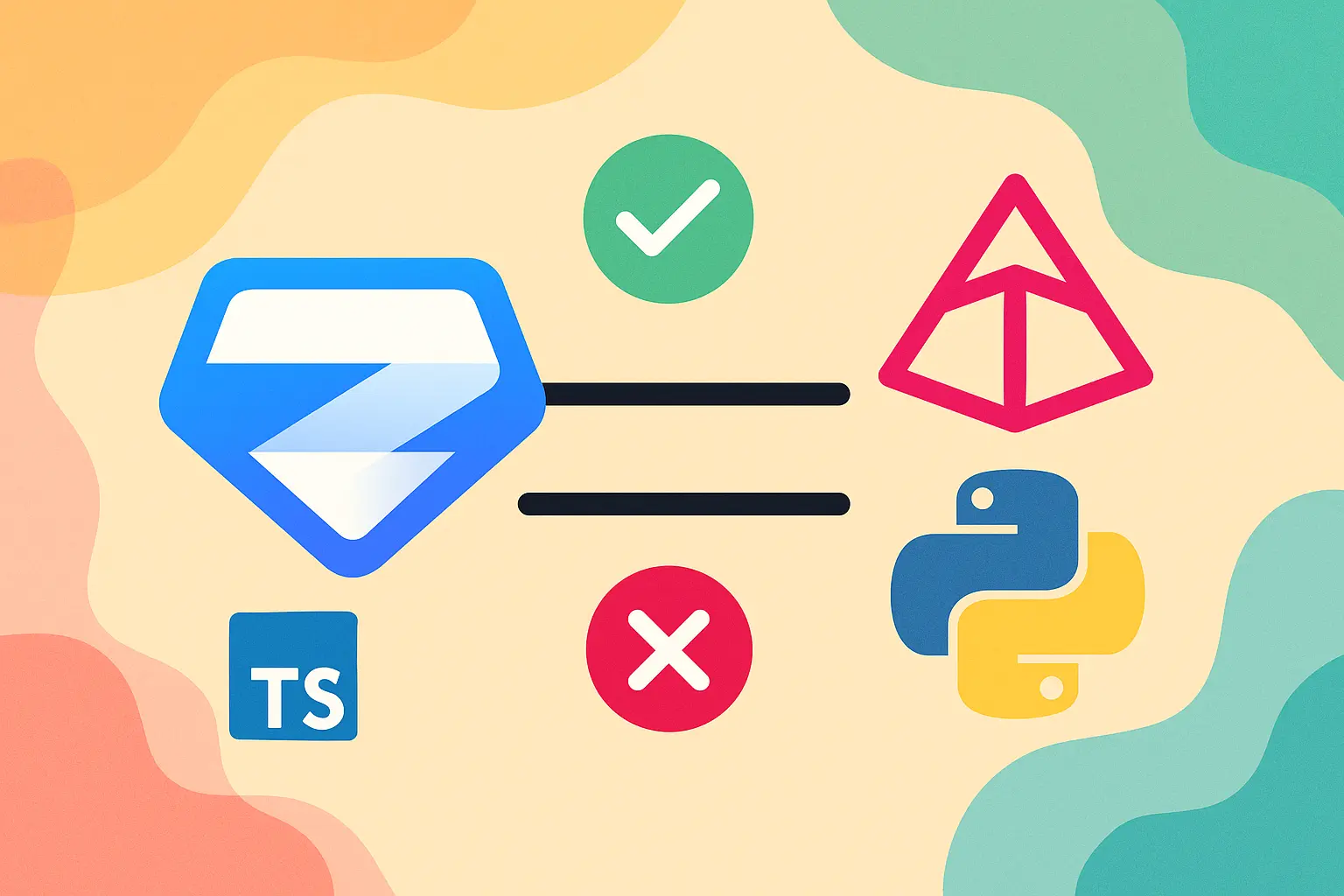 runtime validations using zod and pydantic